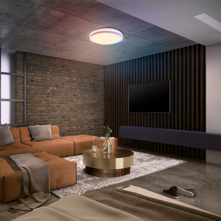 Osram - LED RGBW Dimbart takarmatur SMART+ MAGIC LED/38W/230V Ø 49 cm vit 2700–6500 K Wi‑Fi