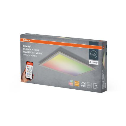 Osram -LED RGBW Dimbart takarmatur SMART+ PLANON LED/28W/230V 60x30 cm Wi-Fi