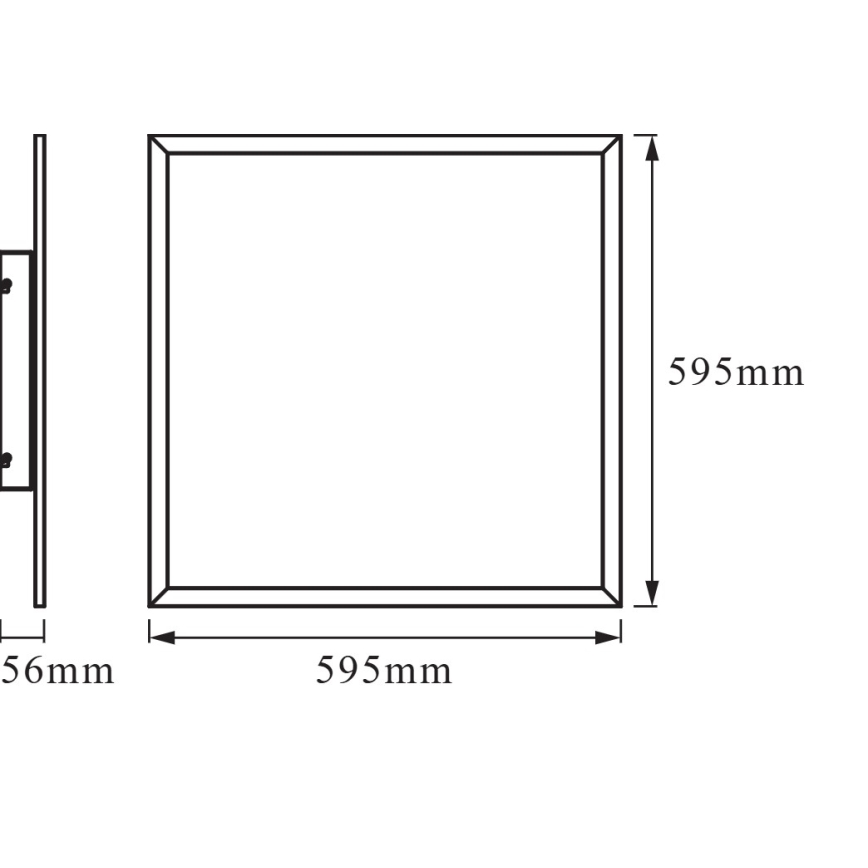 Osram - SMART+ PLANON LED RGBW dimbar takarmatur LED/36W/230V 60x60 cm Wi-Fi