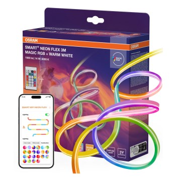 Osram - LED RGBW dimbar utomhusremsa SMART+ MAGIC 3m LED/14W/230V IP44 Wi-Fi + fjärrkontroll