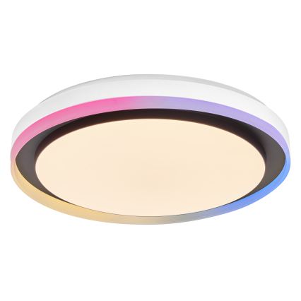 Osram - LED RGBW dimmbar taklampa SMART+ MAGIC LED/38W/230V Ø 49 cm svart 2700–6500 K Wi-Fi