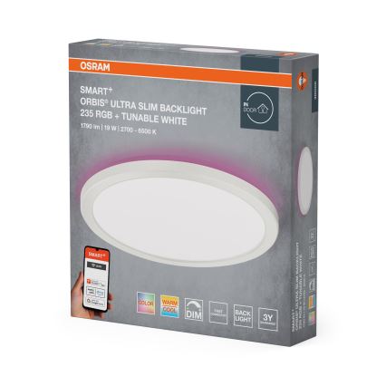 Osram - LED RGBW dimbar taklampa SMART+ ORBIS LED/19W/230V Ø 23,5 cm 2700-6500K Wi-Fi