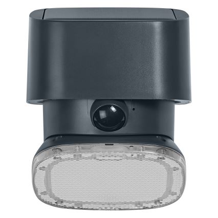 Osram - LED solcellsvägglampa med sensor ENDURA STYLE LED/10,3W/4,2V 2000 mAh IP54 antracit