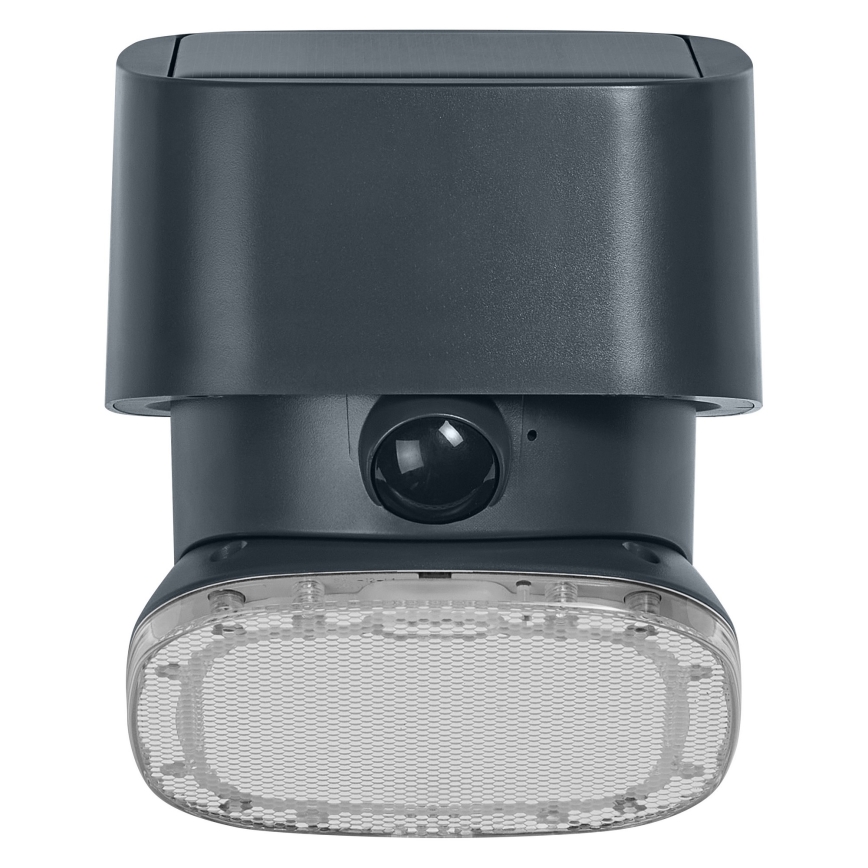 Osram - LED solcellsvägglampa med sensor ENDURA STYLE LED/10,3W/4,2V 2000 mAh IP54 antracit