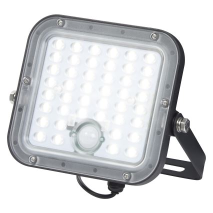 Osram - LED Dimmbar solcellsstrålkastare med sensor ENDURA LED/10W/4,2V 4000K IP65 svart + fjärrkontroll