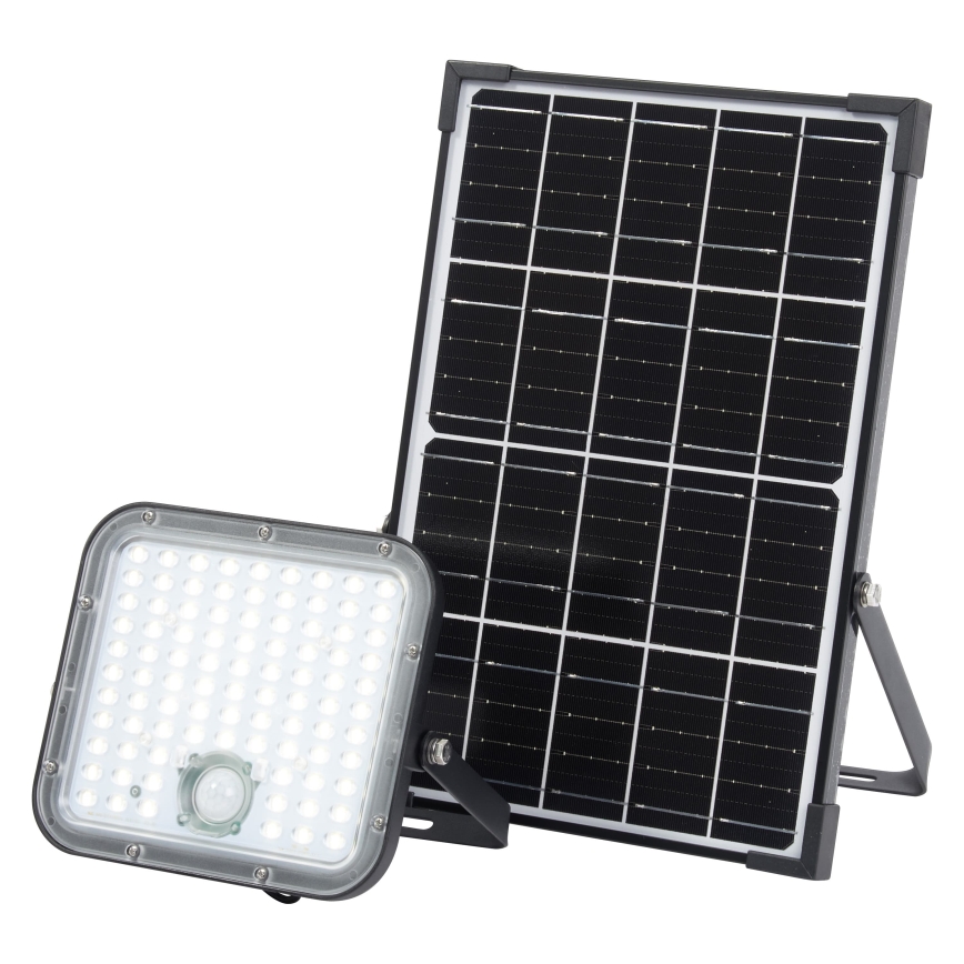 Osram - LED dimbar solcellsstrålkastare med sensor ENDURA LED/30W/6,4V 4000K IP65 svart + fjärrkontroll