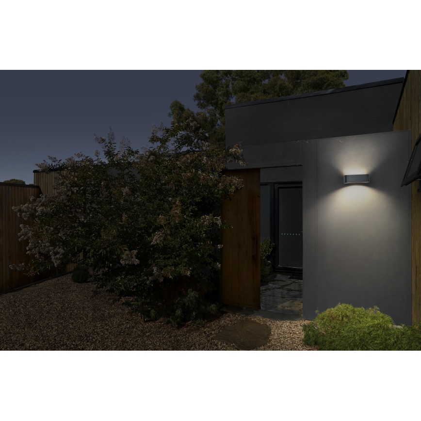 Osram - Dimbar LED-solcellsväggarmatur ENDURA STYLE LED/7,6W/4,2V 2000 mAh IP65 antracit