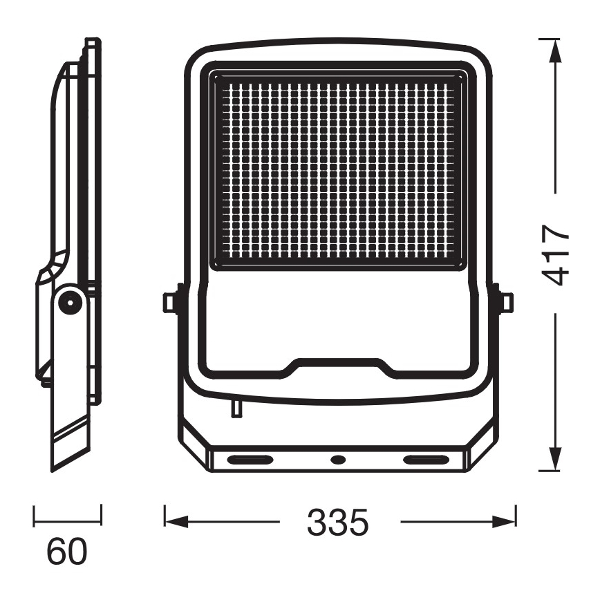 Osram - LED-strålkastare ENDURA LED/150W/230V IP65