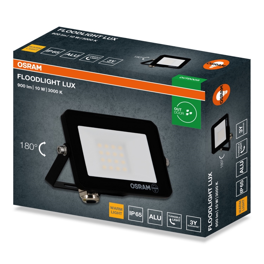 Osram - LED-strålkastare FLOODLIGHT LED/10W/230V 3000K IP65