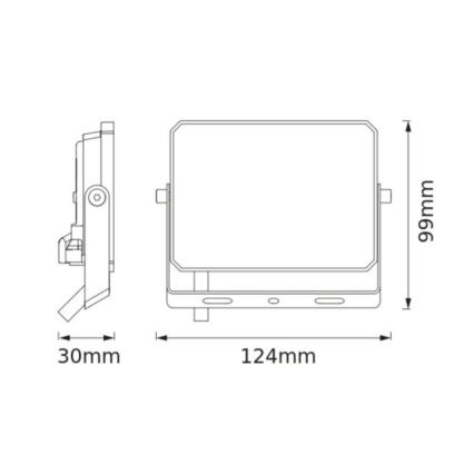 Osram - LED-strålkastare FLOODLIGHT LED/20W/230V 4000K IP65
