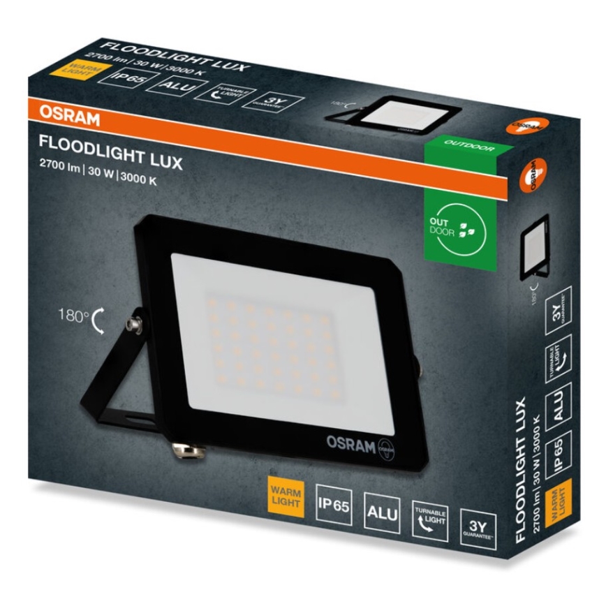 Osram - LED-strålkastare FLOODLIGHT LED/30W/230V 3000K IP65