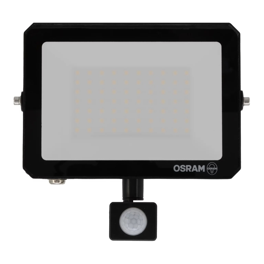 Osram - LED-strålkastare med rörelse- och skymningssensor FLOODLIGHT LED/50W/230V 3000K IP65 svart