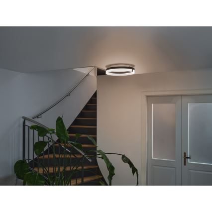 Osram - LED-taklampa DECOR CIRCLE LED/25W/230V 3000/4000/6500K Ø 40 cm svart/vit