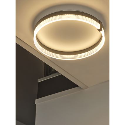 Osram - LED-taklampa DECOR CIRCLE LED/25W/230V 3000/4000/6500K Ø 40 cm svart/vit
