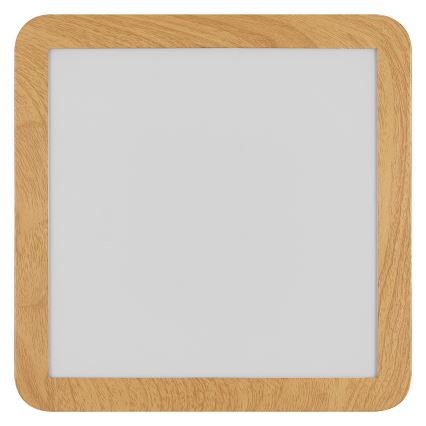 Osram - LED badrumsarmatur ORBIS DISC LED/22W/230V 3000/4000K 30x30 cm IP44 brun