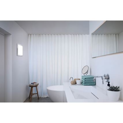Osram - LED badrumsarmatur ORBIS DISC LED/22W/230V 3000/4000K 30x30 cm IP44 rostfritt stål