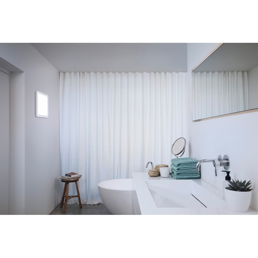 Osram - LED taklampa för badrum ORBIS DISC LED/22W/230V 3000/4000K 30x30 cm IP44 vit