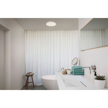 Osram - LED badrumsplafond ORBIS DISC LED/22W/230V 3000/4000K Ø 30 cm IP44 vit