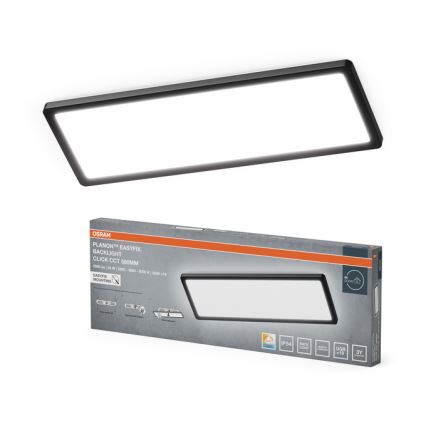 Osram - LED taklampa PLANON EASYFIX LED/24W/230V 2800/4000/6000K IP54 svart