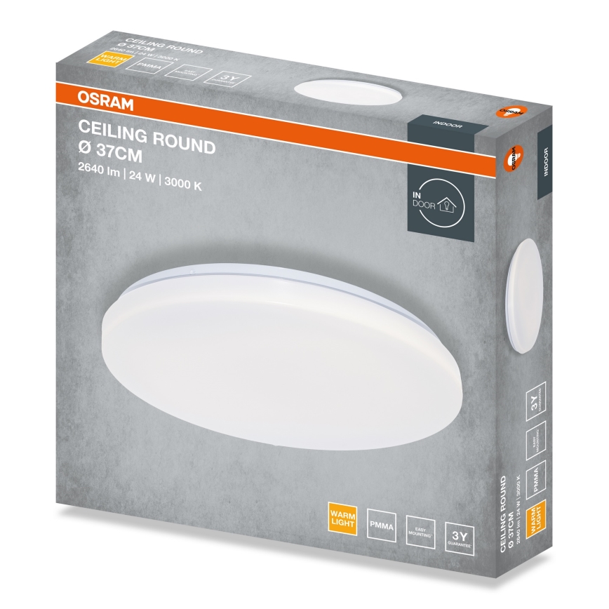 Osram - LED takarmatur ROUND LED/24W/230V Ø 37 cm