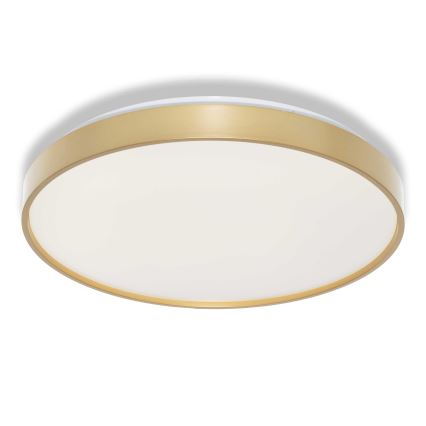 Osram - LED-taklampa med skymningssensor CEILING LUXO LED/24W/230V Ø 38 cm, guldfärgad