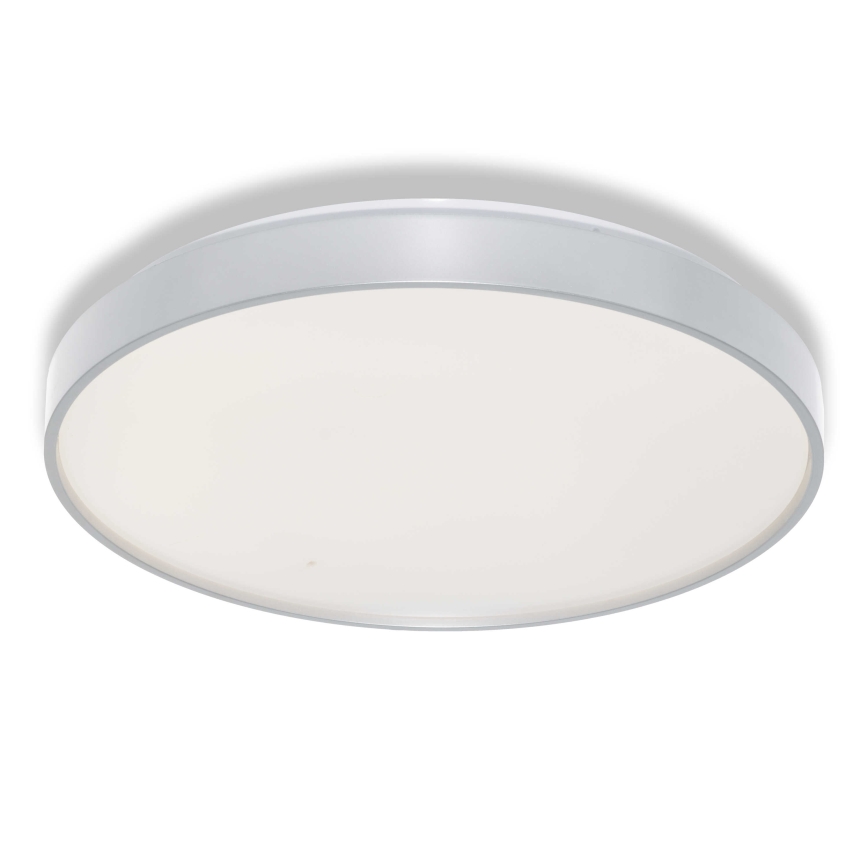 Osram - LED-takarmatur med skymningssensor CEILING LUXO LED/24W/230V Ø 38 cm, silverfärgad