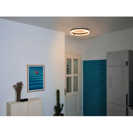 Osram - LED taklampa DECOR CIRCLE LED/32W/230V 3000/4000/6500K Ø 50 cm svart/vit