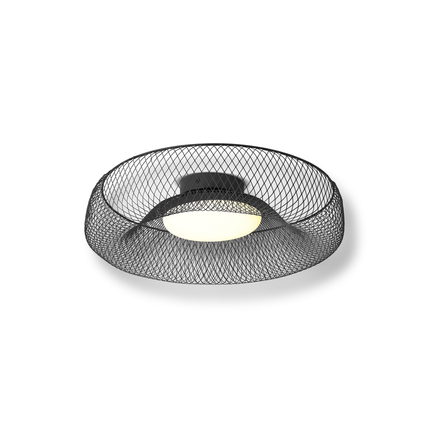Osram - LED taklampa DECOR MESH LED/18,5W/230V Ø 30 cm svart