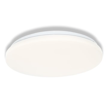 Osram - LED taklampa för badrum med skymningssensor CEILING ROUND LED/18W/230V 6500K Ø 33 cm IP44 vit