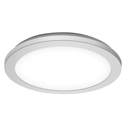 Osram - LED taklampa för badrum ORBIS DISC LED/22W/230V 3000/4000K Ø 30 cm IP44 matt krom