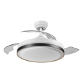 Osram - LED-taklampa med fläkt CEILING FAN LED/66W/230V 3000/4000/6500K vit + fjärrkontroll