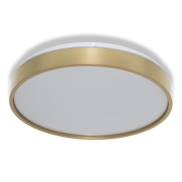 Osram - LED-taklampa med skymningssensor CEILING LUXO LED/18W/230V Ø 32 cm, guld