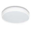Osram - LED taklampa med skymningssensor CEILING LUXO LED/18W/230V Ø 32 cm vit