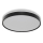 Osram - LED-taklampa med skymningssensor CEILING LUXO LED/24W/230V Ø 38 cm svart