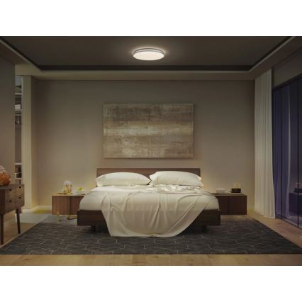 Osram - LED-taklampa ORBIS DUBLIN LED/24W/230V Ø 39 cm silverfärgad