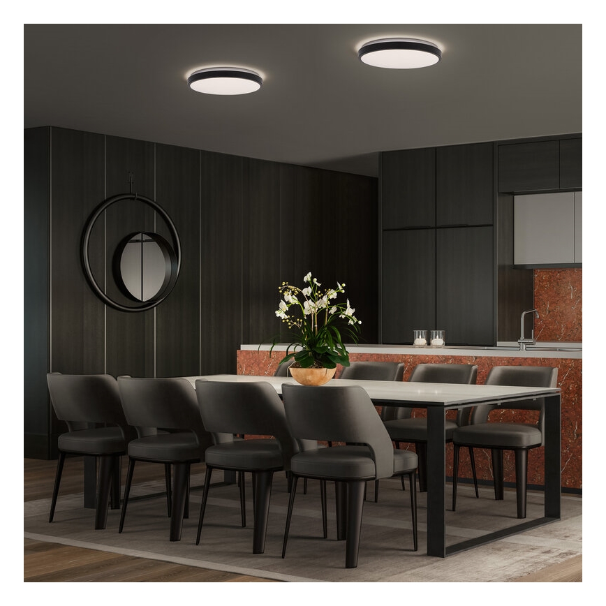 Osram - LED taklampa ORBIS LONDON LED/16W/230V Ø 28 cm svart