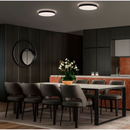 Osram - LED taklampa ORBIS LONDON LED/36W/230V Ø 48 cm svart