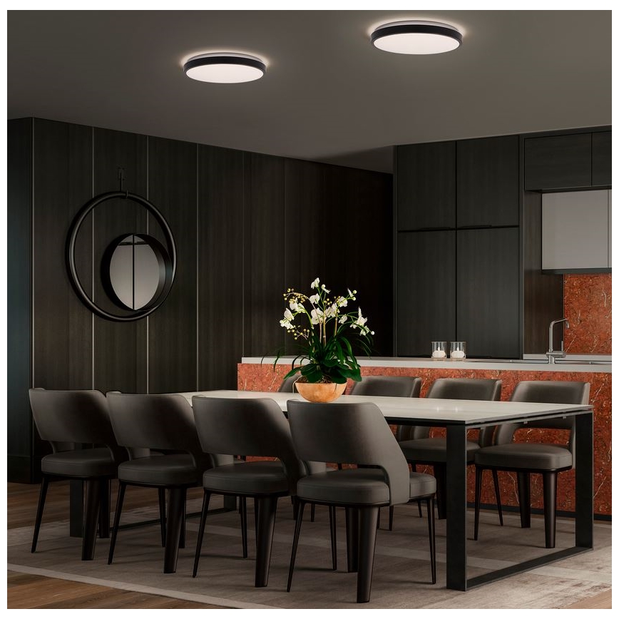 Osram - LED taklampa ORBIS LONDON LED/36W/230V Ø 48 cm svart