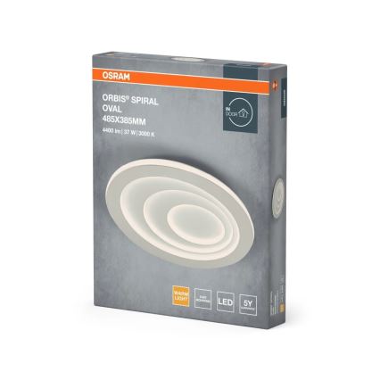 Osram - LED taklampa ORBIS SPIRAL LED/37W/230V vit