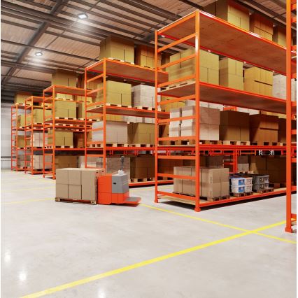 Osram - LED takmonterad industrilampa HIGHBAY LED/80W/230V 6500K 23x23 cm IP65