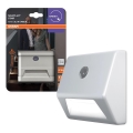 Osram - LED trappbelysning med sensor NIGHTLUX LED/0,25W/3xAAA IP54 vit
