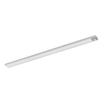 Osram - LED-underbyggnadsarmatur med rörelse- och skymningssensor LINEAR LED/4W/3,7V 1500 mAh 3000/4000/6500K 60 cm grå