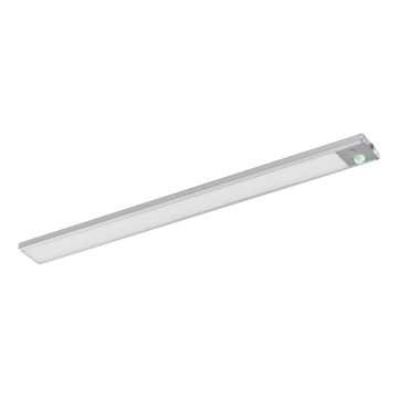 Osram - LED-underskåpsarmatur med rörelse- och skymningssensor LINEAR LED/3,2W/3,7V 500 mAh 3000/4000/6500K 40 cm grå