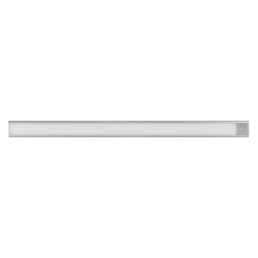 Osram - LED-underbyggnadsarmatur med rörelse- och skymningssensor LINEAR LED/4W/3,7V 1500 mAh 3000/4000/6500K 60 cm grå