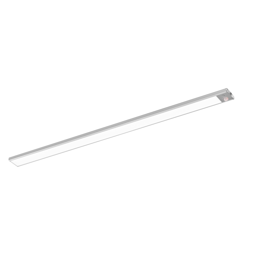 Osram - LED-underbyggnadsarmatur med rörelse- och skymningssensor LINEAR LED/4W/3,7V 1500 mAh 3000/4000/6500K 60 cm grå