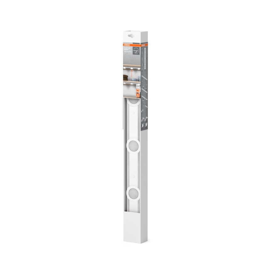 Osram - Dimmbar LED-underskåpsarmatur med rörelsesensor LINEAR MAGNET LED/9,5W/230V 4000K 60 cm vit