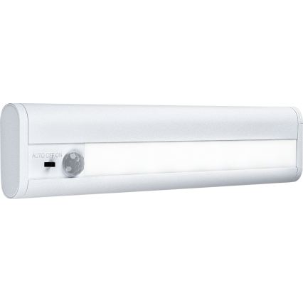 Osram - LED underskåpslampa med rörelse- och skymningssensor LINEARLED LED/1,9W/6V 4xAA 4000K 21,4 cm vit