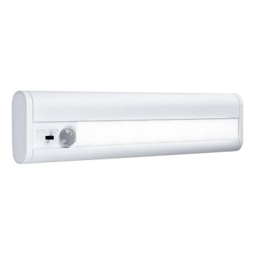Osram - LED underskåpslampa med rörelse- och skymningssensor LINEARLED LED/1,9W/6V 4xAA 4000K 21,4 cm vit