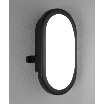 Osram - LED utomhusväggarmatur BULKHEAD LED/11W/230V IP54 svart
