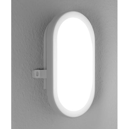 Osram - LED utomhusväggarmatur BULKHEAD LED/11W/230V IP54 vit